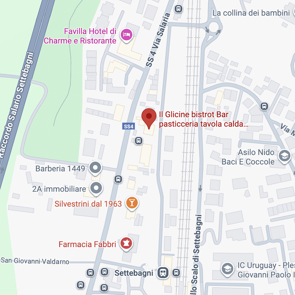 Mappa Il Glicine Bar-Bistrot